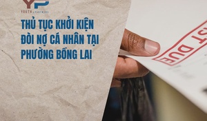 Thủ tục khởi kiện đòi nợ cá nhân tại phường Bồng Lai