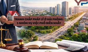 Thực tế tranh chấp pháp lý ở Hải Phòng: 5 nhóm vụ việc phổ biến nhất