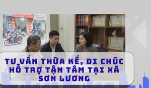 Tư vấn thừa kế, di chúc hỗ trợ tận tâm tại xã Sơn Lương