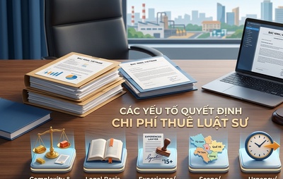 Các yếu tố ảnh hưởng đến chi phí thuê luật sư tại Bắc Ninh