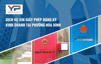 Dịch vụ xin giấy phép đăng ký kinh doanh tại phường Hòa Bình