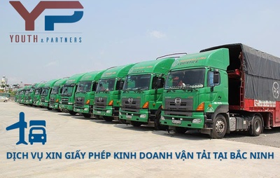 Dịch vụ xin giấy phép kinh doanh vận tải tại Bắc Ninh
