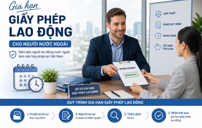 Gia hạn giấy phép lao động cho người nước ngoài tại Bắc Ninh
