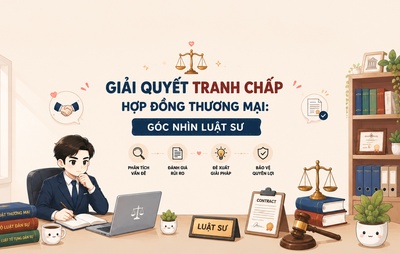 GIẢI QUYẾT TRANH CHẤP HỢP ĐỒNG THƯƠNG MẠI: GÓC NHÌN LUẬT SƯ