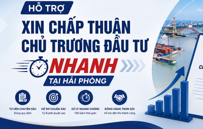 Hỗ trợ xin chấp thuận chủ trương đầu tư nhanh tại Hải Phòng