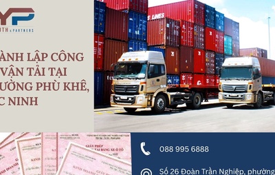 Thành lập công ty vận tải tại phường Phù Khê, Bắc Ninh