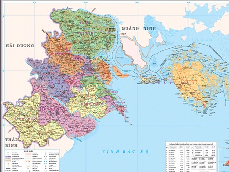 Cập nhật bản đồ địa chính Thành phố Hải Phòng 2025 sau sáp nhập