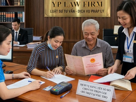 Dịch vụ sang tên sổ đỏ cho con trọn gói tại Phú Thọ