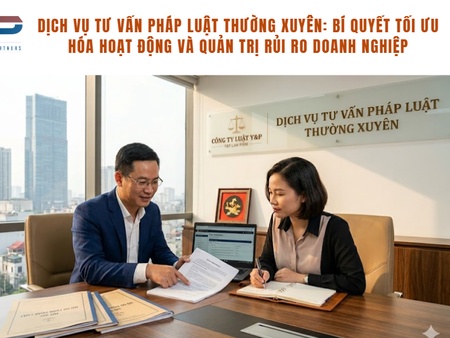 DỊCH VỤ TƯ VẤN PHÁP LUẬT THƯỜNG XUYÊN: BÍ QUYẾT TỐI ƯU HÓA HOẠT ĐỘNG VÀ QUẢN TRỊ RỦI RO DOANH NGHIỆP