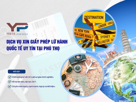 Dịch vụ xin giấy phép lữ hành quốc tế uy tín tại Phú Thọ