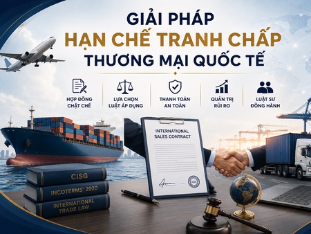 Giải pháp hạn chế tranh chấp hợp đồng thương mại quốc tế
