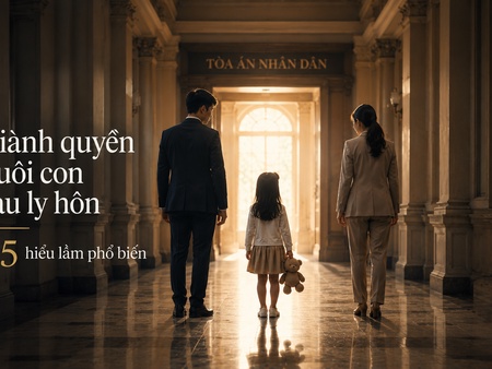 GIÀNH QUYỀN NUÔI CON SAU LY HÔN: 5 HIỂU LẦM PHỔ BIẾN