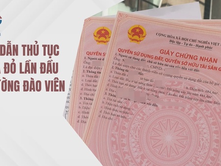 Hướng dẫn thủ tục cấp bìa đỏ lần đầu tại phường Đào Viên