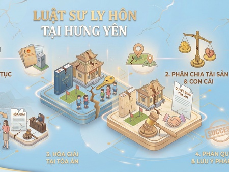 Luật sư ly hôn tại Hưng Yên: Thủ tục, chi phí và lưu ý