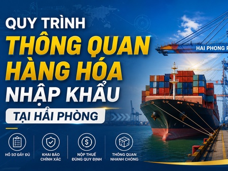 Quy trình thông quan hàng hóa nhập khẩu tại Hải Phòng