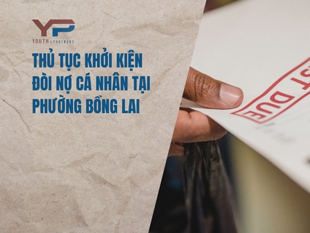 Thủ tục khởi kiện đòi nợ cá nhân tại phường Bồng Lai