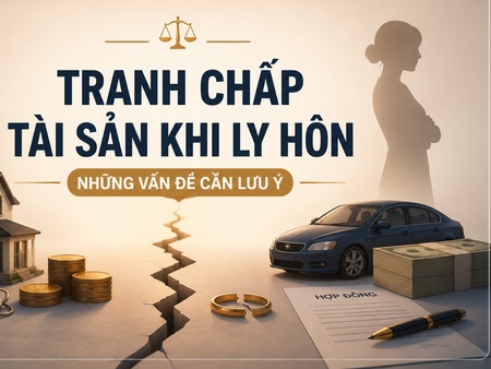 Tranh chấp tài sản khi ly hôn - Những vấn đề cần lưu ý