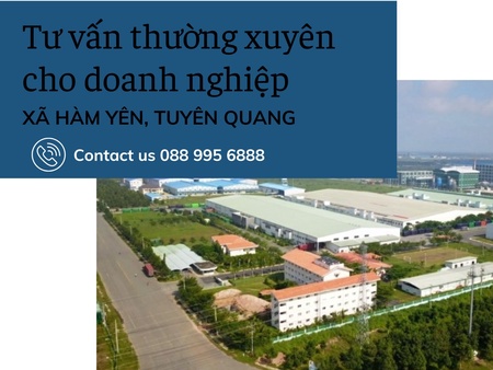 Tư vấn thường xuyên cho doanh nghiệp xã Hàm Yên, Tuyên Quang