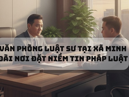 Văn phòng luật sư tại xã Minh Đài nơi đặt niềm tin pháp luật