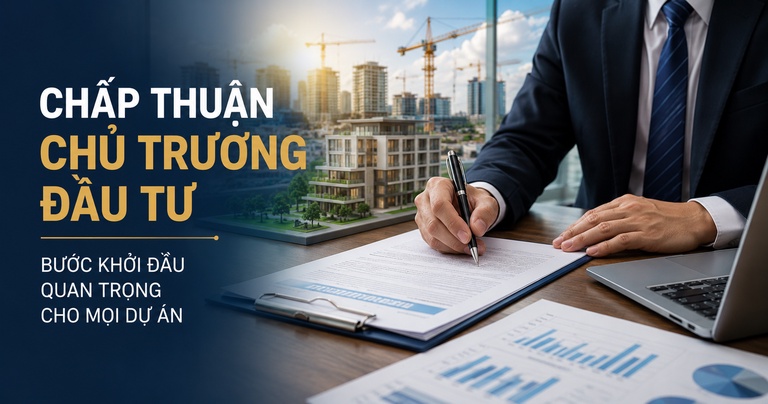 Chấp thuận chủ trương đầu tư, bước khởi đầu quan trọng cho mọi dự án 