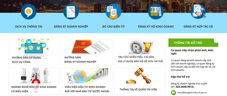 Dịch vụ đăng ký kinh doanh và các thủ tục pháp lý liên quan