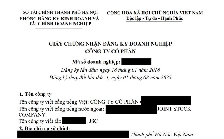 Dịch vụ thay đổi nội dung đăng ký doanh nghiệp tại phường Tây Hồ Dịch vụ thay đổi nội dung đăng ký doanh nghiệp tại phường Tây Hồ