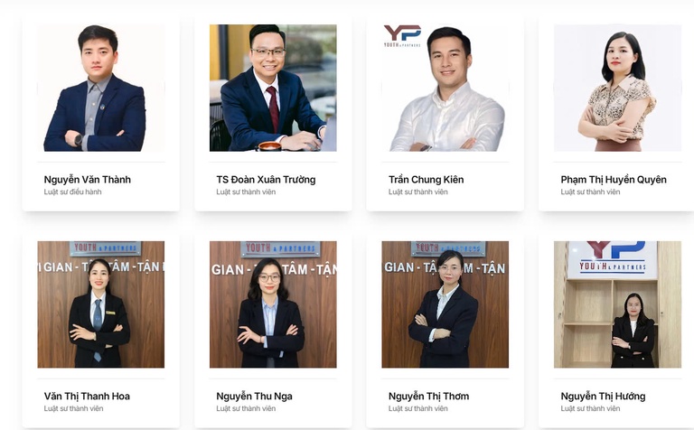 đội ngũ luật sư cung cấp dịch vụ tư vấn đầu tư nước ngoài của YP