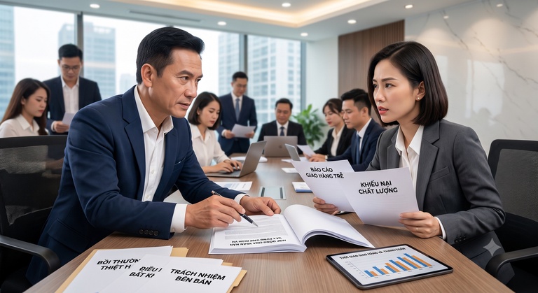 Giải quyết tranh chấp thương mại khi xung đột hợp đồng mua bán Giải quyết tranh chấp thương mại khi xung đột hợp đồng mua bán