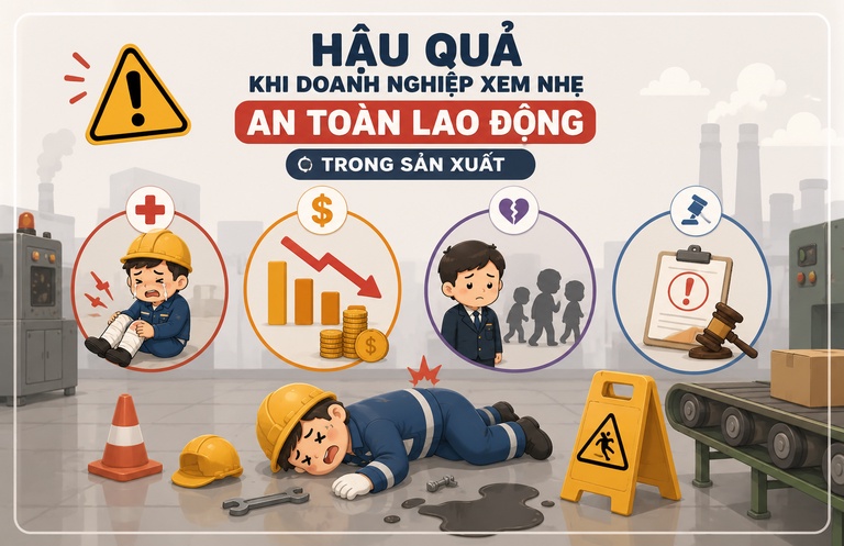 Hậu quả khi xem nhẹ an toàn lao động