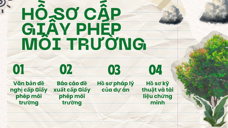 Hồ sơ cấp Giấy phép môi trường Hồ sơ cấp Giấy phép môi trường