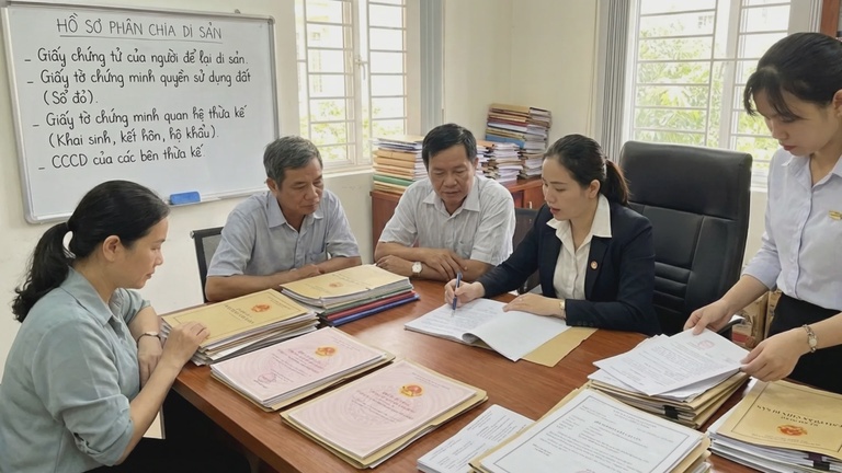 Hồ sơ nhận quyền thừa kế đất đai khi không có di chúc hợp pháp Hồ sơ nhận quyền thừa kế đất đai khi không có di chúc hợp pháp