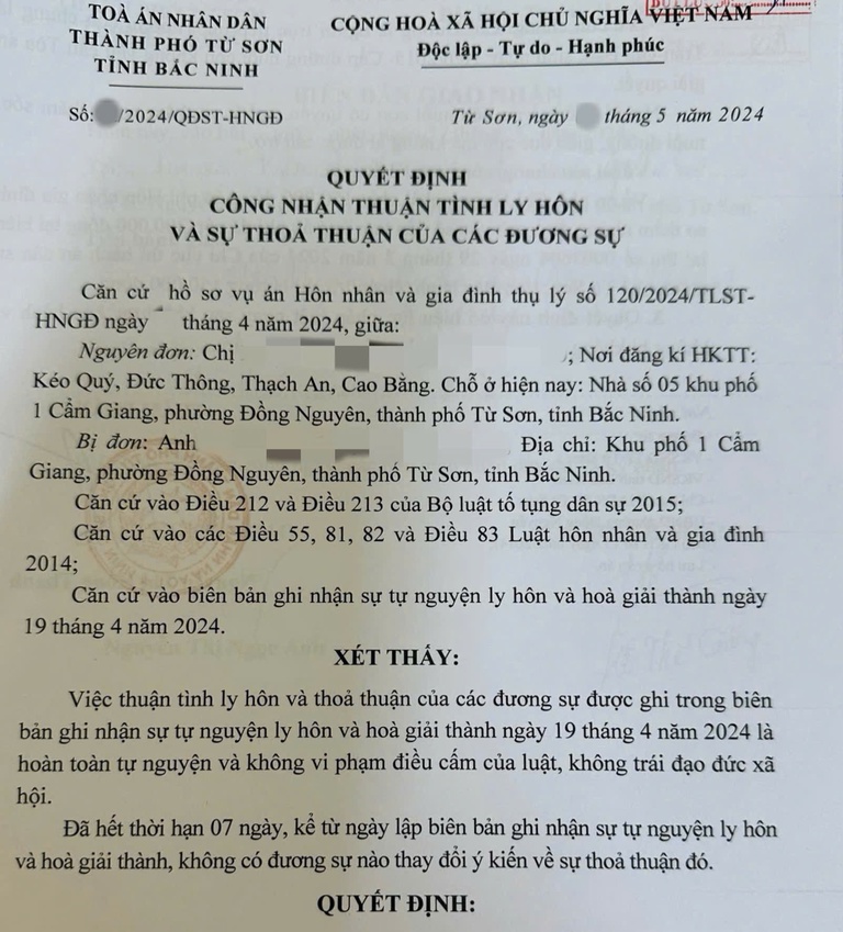 Kết quả dịch vụ tư vấn ly hôn Kết quả dịch vụ tư vấn ly hôn