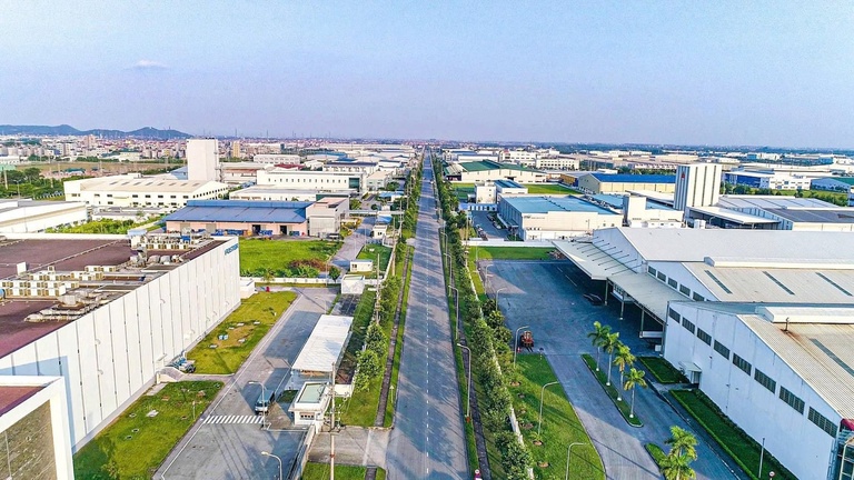 Khu Công nghiệp VSIP Bắc Ninh - Một trong các lựa chọn hàng đầu của hoạt động đầu tư nước ngoài tại Bắc Ninh