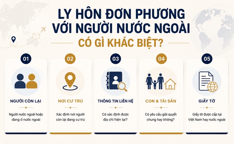 Ly hôn đơn phương với người nước ngoài có gì khác biệt Ly hôn đơn phương với người nước ngoài có gì khác biệt