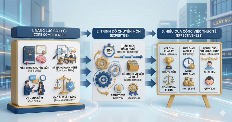 Năng lực chuyên gia quyết định chi phí thuê Luật sư tại Hưng Yên
