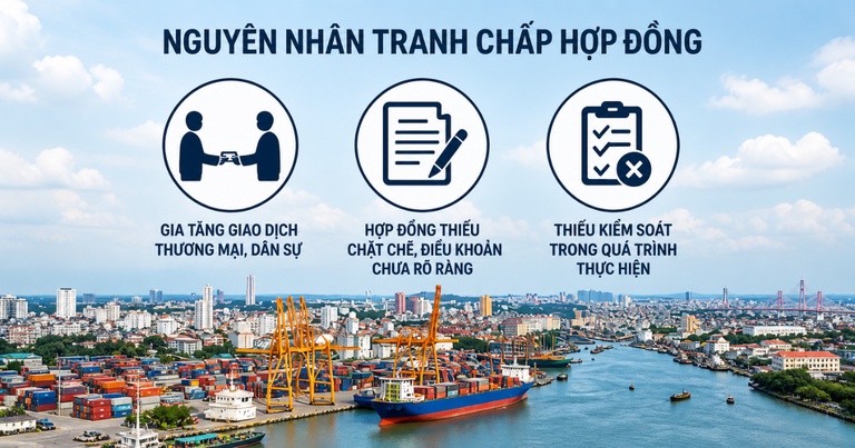 Nguyên nhân tranh chấp hợp đồng