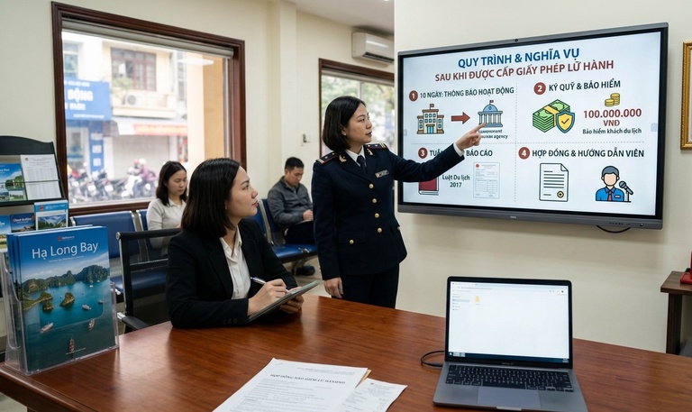 Những vấn đề doanh nghiệp cần lưu ý sau khi được cấp giấy phép
