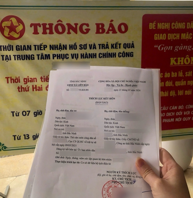 Quy trình tư vấn pháp luật - Hỗ trợ khách hàng xin lại trích lục đăng ký kết hôn