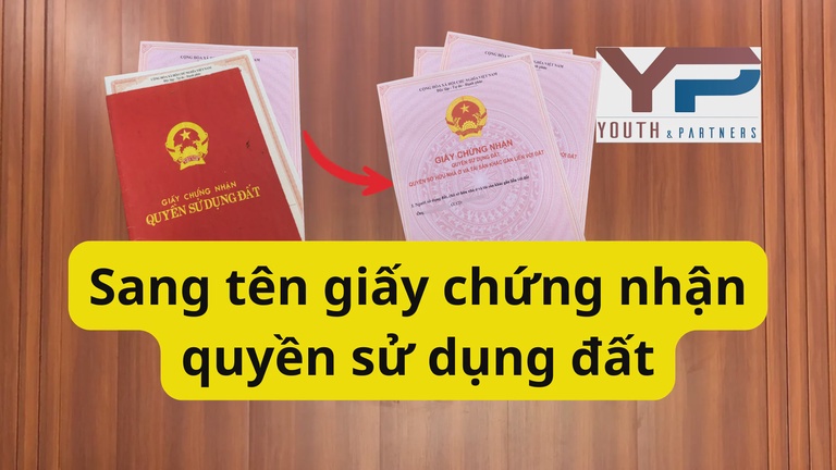 Tư vấn sang tên giấy chứng nhận quyền sử dụng đất Tư vấn sang tên giấy chứng nhận quyền sử dụng đất
