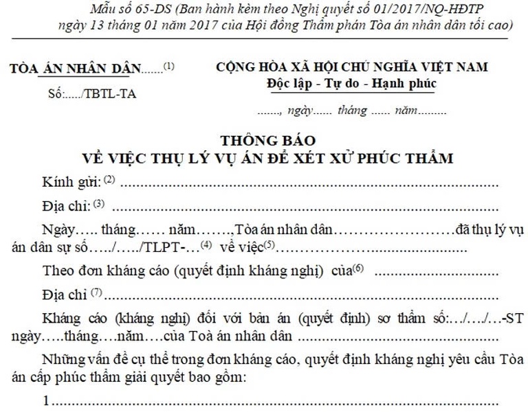 thời hạn thụ lý vụ án dân sự theo quy định thời hạn thụ lý vụ án dân sự theo quy định