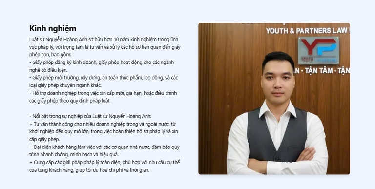 Top 5 luật sư tại phường Nông Trang- Luật sư Nguyễn Hoàng Anh