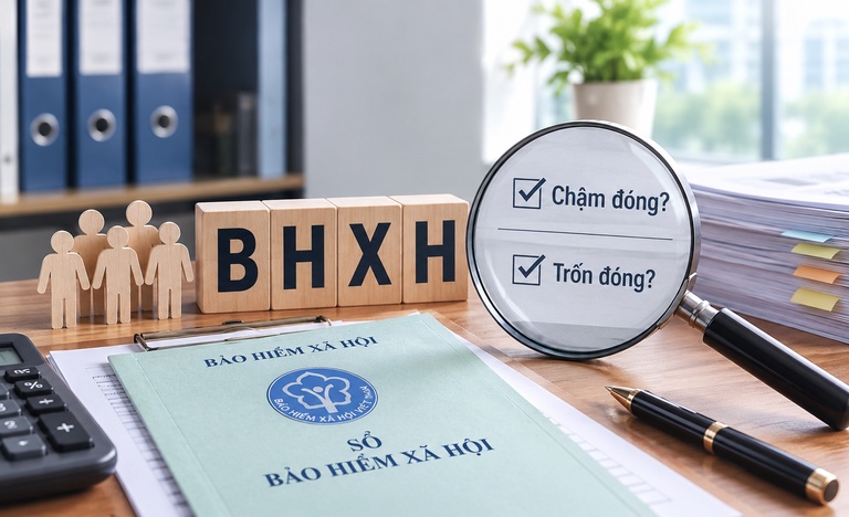 Xác định hành vi trốn đóng BHXH