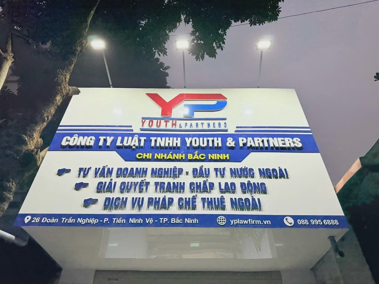 Youth and Partners Law Firm- Văn phòng Luật sư thành phố Từ Sơn Youth and Partners Law Firm - Văn phòng Luật sư thành phố Từ Sơn