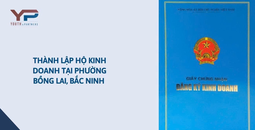 ChatGPT đã nói: Dịch vụ thành lập hộ kinh doanh tại phường Bồng Lai, Bắc Ninh nhanh chóng, uy tín, hỗ trợ trọn gói thủ tục pháp lý và đăng ký kinh doanh hiệu quả