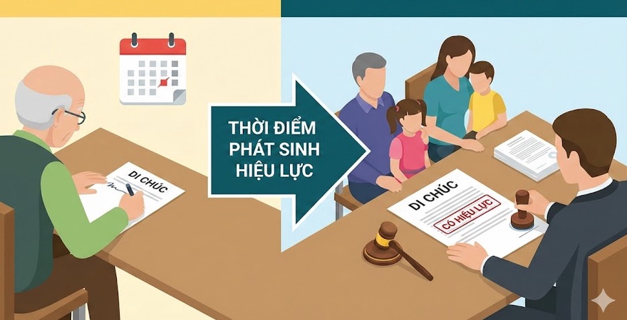 Di chúc có hiệu lực khi nào là câu hỏi mà rất nhiều người quan tâm. Hãy tìm hiểu quy định về điều kiện để di chúc hợp pháp và thời điểm phát sinh hiệu lực.