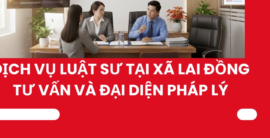 Dịch vụ luật sư tại xã Lai Đồng của YP Law Firm chuyên tư vấn đất đai, hôn nhân, hình sự và đại diện tố tụng uy tín. Cam kết bảo vệ quyền lợi tối ưu cho bạn.