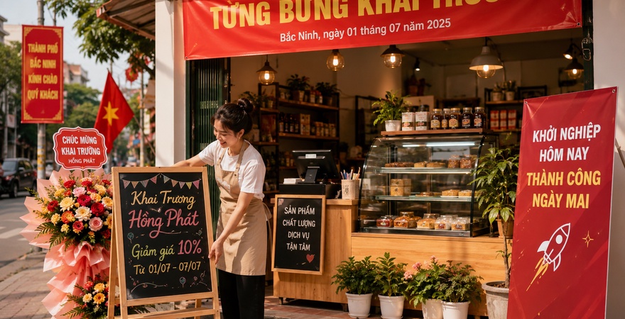 Dịch vụ thành lập hộ kinh doanh cá thể tại Bắc Ninh trọn gói, hỗ trợ soạn hồ sơ, đại diện thực hiện thủ tục nhanh chóng, đúng quy định, tiết kiệm thời gian.