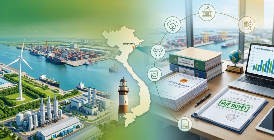 YP Law Firm tư vấn hồ sơ cấp giấy phép môi trường tại Hải Phòng theo Điều 43 Luật BVMT 2020, hỗ trợ rà soát, nộp hồ sơ và giải trình cho doanh nghiệp.