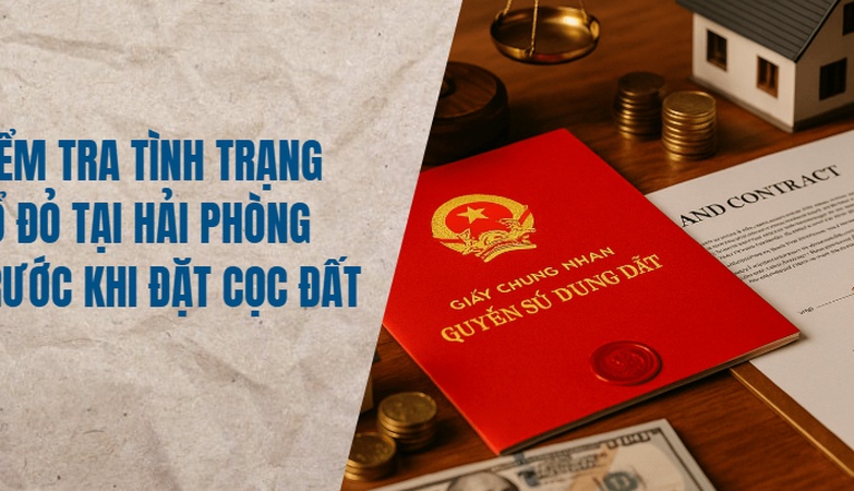 Kiểm tra tình trạng sổ đỏ tại Hải Phòng giúp tránh rủi ro đất quy hoạch hay tranh chấp. Hãy liên hệ Luật sư Hải Phòng tại Y&P để bảo vệ quyền lợi khi đặt cọc.