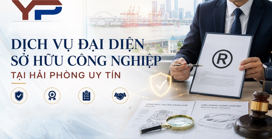 YP Law Firm cung cấp dịch vụ đại diện sở hữu công nghiệp tại Hải Phòng theo Điều 151 Luật SHTT, hỗ trợ nộp đơn, theo dõi hồ sơ và bảo vệ quyền hiệu quả.